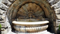 Der Radda-Brunnen in der Toskana